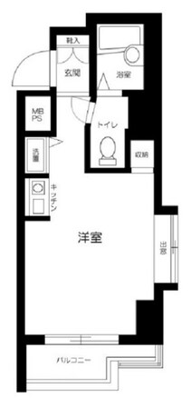 池袋駅 徒歩3分 3階の物件間取画像